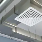 Exhaust and ductwork rendering