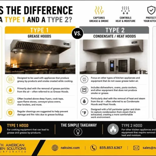 What is the Difference Between Type 1 vs. Type 2 Hoods?